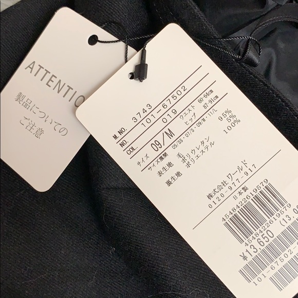 NWT high rise wool like shorts size 9 - Picture 10 of 11